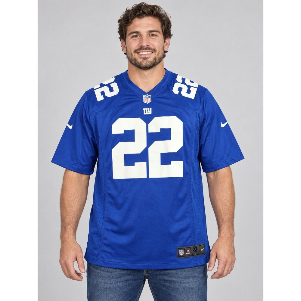 Nike NFL New York Giants David Wilson #22 Men’s XL Blue Football Jersey